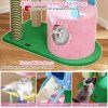 Elephant Themed Cat Tree with 2 Condos and Scratching Posts 7