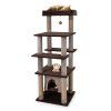 Multi level Cat Tree with Swaying Aerial Condo and Exploration Hole 3