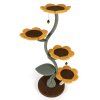 multi layer cat tower sunflower style cat tree with 4 flower shaped platforms 3 1