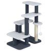 Cat Stairs with Sisal Scratching Post and 3 Large Platforms 3