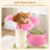 Flower Cat Tree with Padded Plush Perch Sisal Post pi 5