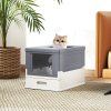 Foldable Cat Litter Box with Front gr 2