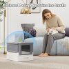 Foldable Cat Litter Box with Front gr 6