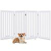 4 Panel 89 cm Pet Barrier with 6 Flexible Hinges 3