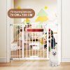 Extra Wide Walk Through Pet Gate with Small wh 6