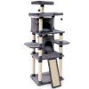 Cat Tree Condo with Scratching Poles and Board 1