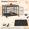 Foldable Dog Crate Furniture with Removable Tray M SIZE 5
