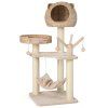 kitten activity center with cattail fluff cat condo 2 1