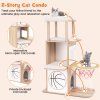 47 Inches Wooden Cat Tree natural 5