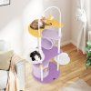 158 CM Multi level Cat Tree Sky Theme Cat Tower 2