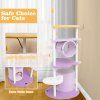 158 CM Multi level Cat Tree Sky Theme Cat Tower 7