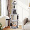 tall cat tree with sisal scratching posts 5