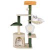 Cute Flower Cat Tree Modern Kitty Tower 3