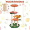 Fruit Style Cat Tree Multi level Cat Tower size 5