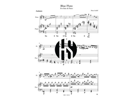 Blue Flute - pro Fletnu a klavir