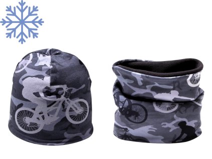 zimni cyklo cepice nakrcnik