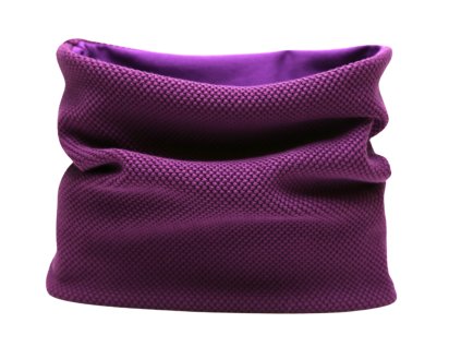 3D purpurová nákrčník šála (3)