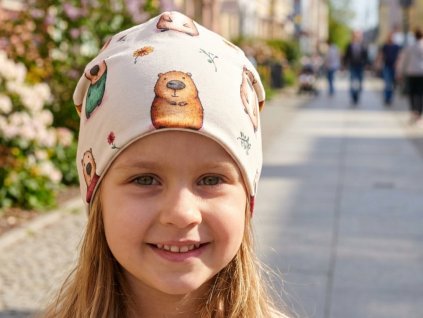 detska cepice kapybara