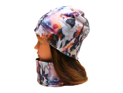 zimni podzimni cepice nakrcnik sala pes psi pejsci pejskove tlapky knirac borderkolie buldok bulldog bigl labrador pro deti pro zeny pro muze bavlna (46)