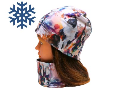 zimni podzimni cepice nakrcnik sala pes psi tlapky borderkolie knirac bigl buldog bernsky salasnicky pro deti dospele zeny muze motiv psu pejsek pejskove pejsci (13)