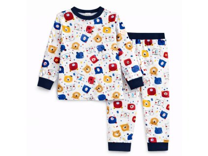 detske pyzamo medvidci dlouhy rukav