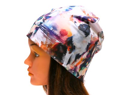 zimni podzimni cepice nakrcnik sala pes psi pejsci pejskove tlapky knirac borderkolie buldok bulldog bigl labrador pro deti pro zeny pro muze bavlna (43)