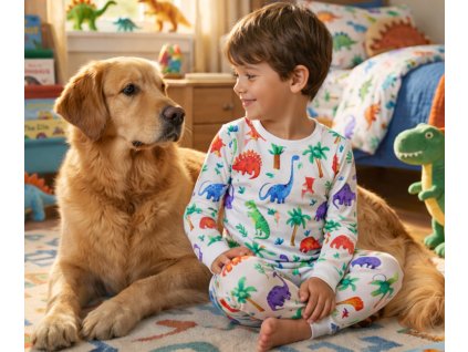 detske-pyzamo-dlouhy-rukav-dinosauri