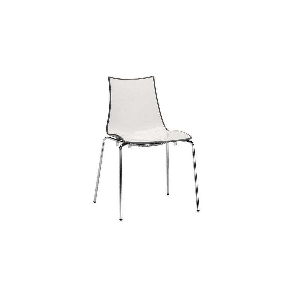 Stolička ZEBRA BICOLORE 2272 chrome
