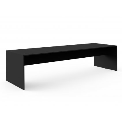 gb modular dining table 300 black anodized product image 1