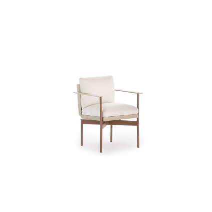 onde dining armchair sand copper 45