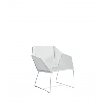 textile club armchair white product image 2