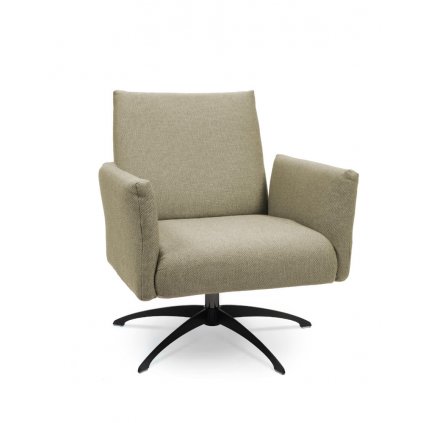 Zahradne kreslo KALOS lounge armchair 2951AS, Fischer Mobel, otocne bezove kreslo na terasu