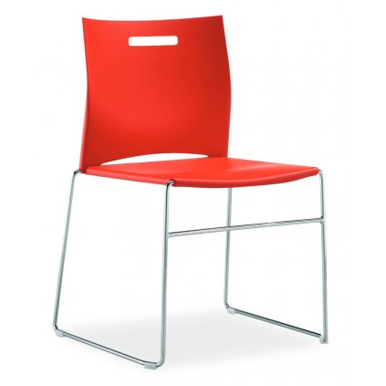 plastová stoličkas manipulačným otvorom na operadle,WEB 950.000,RIM,stohovateľná stolička