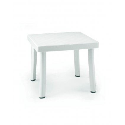 exterierovy prirucny stolik biely RODI bianco NARDI zahradny stolik nizky stvorcovy