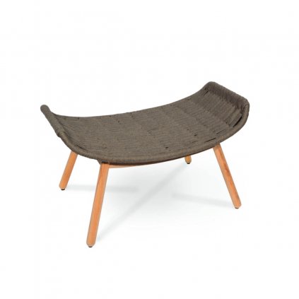 Zahradna podnozka WING 2722T, Fischer Mobel, hneda, teak