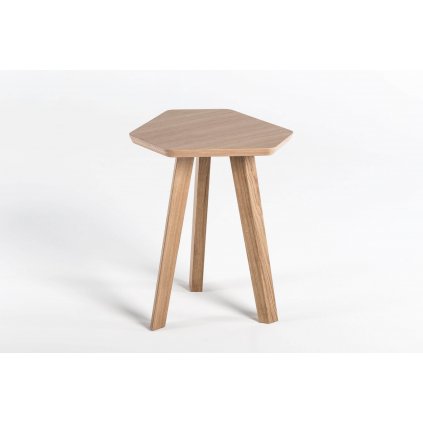 Dizajnovy prirucny stolik CLAPP CL SM, Noti, prirodny dub