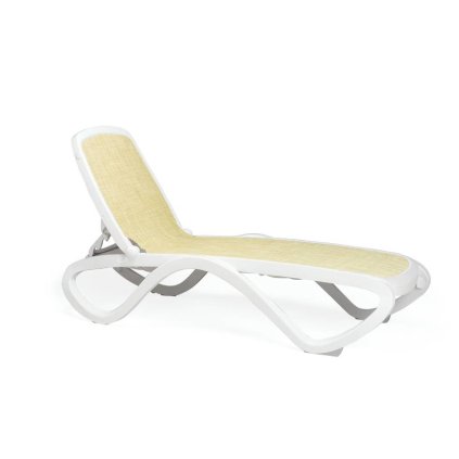Zahradne lezadlo OMEGA bianco Beige NARDI lehatko k bazenu