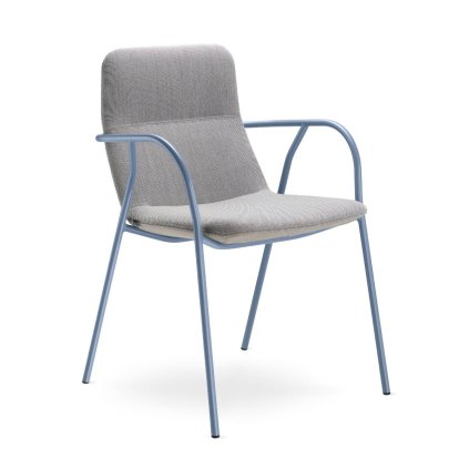 calunena stolička s kovovou podnozou modrej farby FLEXI LIGHT CHL N13 LD SEATING SEDOOZ konferencna stolicka hotelova stolicka (5)