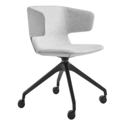 Konferencne otocne kreslo FLEXI P F95 BL Ld seating calunene kreslo na kolieskach rokovacie kreslo Sedooz