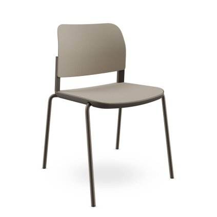 Konferencna stolicka DUO DU 01 LD seating hneda bronzova plastova stolicka (1)
