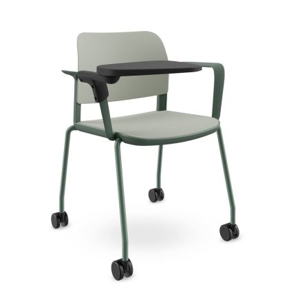 konferencna stolicka duo du 01 br tp ru s pisacim stolikom LD seating plastova stolicka mobilna (4)