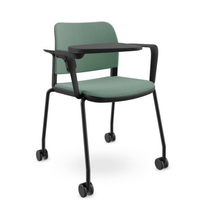 konferencna stolicka DUO DU 03 BR 01 TP R60 LD seating stolicka so sklopnym stolikom na kolieskach (4)