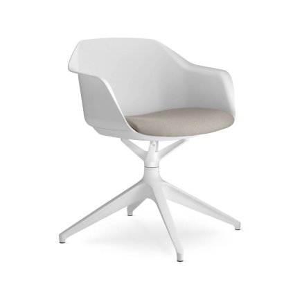 konferencne kreslo riva ri 01 f01 PP biela podnoz Ld seating otocne kreslo plastove kreslo s calunenym sedadlom (2)