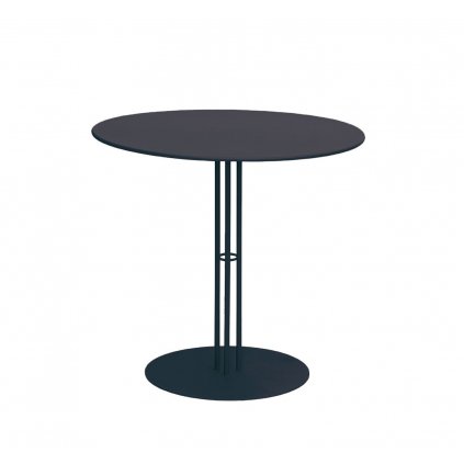isimar retro furniture PARADISO rounded table navy blue min
