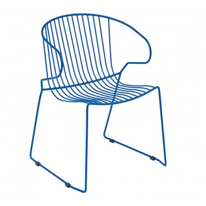 isimar outdoor furniture BOLONIA armchair plain blue min 1