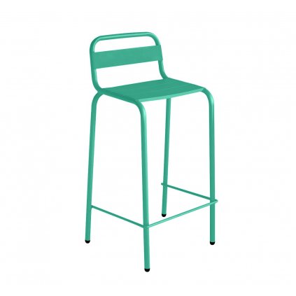 isimar outdoor furniture BARCELONETA high stool tourquoise blue min 1