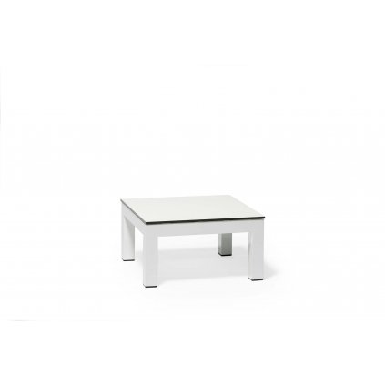 Side table white alu