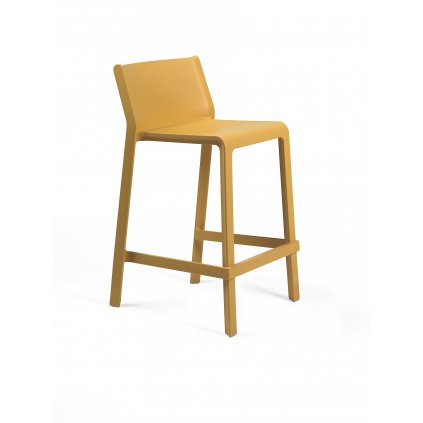 Záhradná barová stolička TRILL STOOL MINI 40353, NARDI, žltá, plast