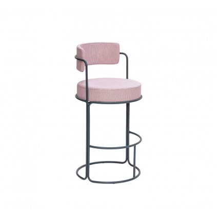 isimar retro furniture PARADISO stool anthracite grey min