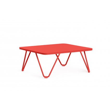 Valentina side table 45 red